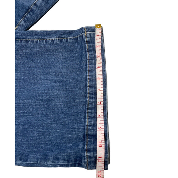 Torrid Mid-Rise Flare Jeans 22R Womens Distressed Button Fly Vintage Stretch - Picture 7 of 10